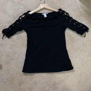 H&M 1/4 sleeve top